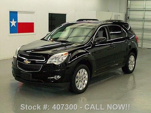 2011 chevy equinox lt htd leather rear cam only 72k mi texas direct auto