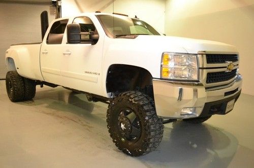 Lifted!! ltz!! silverado 3500 4x4  diesel power heated leather seats l@@k