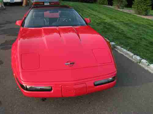 1992 Chevrolet Corvette Red/Blk  - MINT!!, image 2