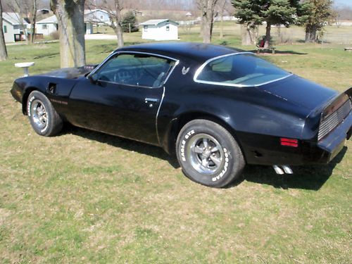 1979 trans am matching numbers pontiac 400 t-10 4 spd no reserve