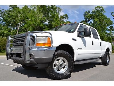 2001 ford f-250 crew cab lariat 4x4 7.3l diesel