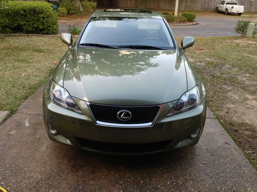 2006 lexus is350 sedan 4-door 3.5l, factory navigation