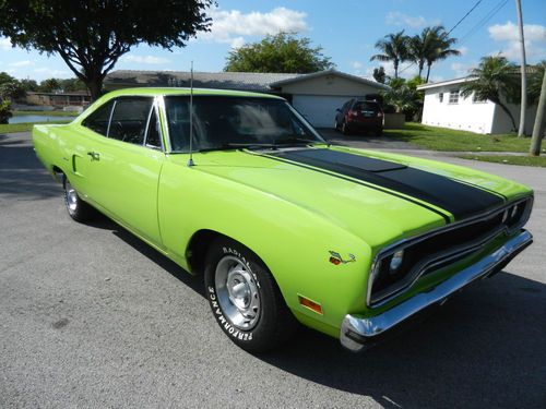 Rare 1970 plymouth roadrunner"air grabber",matching # 383 big block,pistolgrip