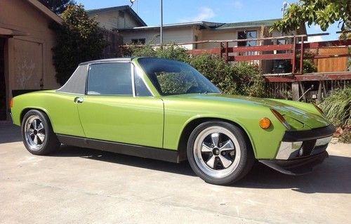 1974 porsche 914/6 conversion 3.2 zambezi green and black