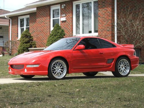 Stunning restored mr2 v6 lexus powered 5 spd manual f355 street muscle tuner car