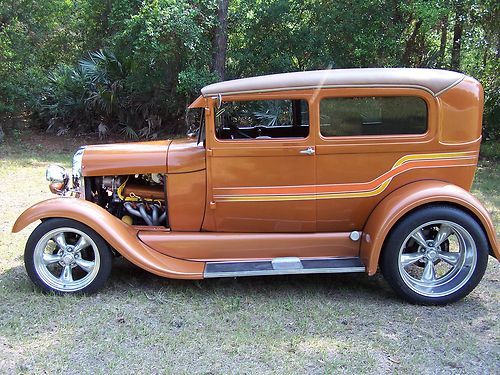 1929 model  a ford sedan street rod