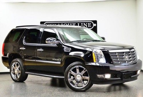 2008 cadillac escalade awd black navigation rear dvd