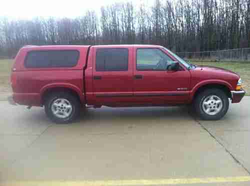 2002 Chevrolet S10 Crew Cab ZR5, Single Owner, Low Miles, No Reserve, image 3