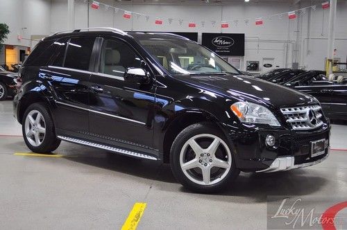 2009 mercedes-benz m-class ml550 4matic, one owner, navi, backup cam, rear dvd