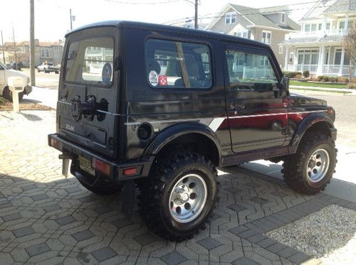 1988 suzuki samurai jx sport utility 2-door 1.3l 4x4 hard top,excellent codition