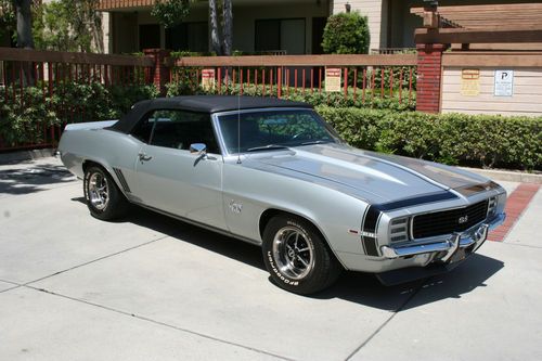 1969 rs/ss 396 camaro convertible ground up restored heavily optioned pro tour