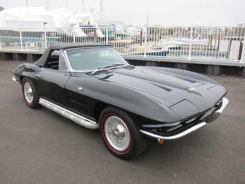 1964 corvette conv. 327 4 spd body off restoration