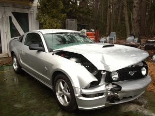 2009 ford mustang gt coupe 2-door 4.6l salvage