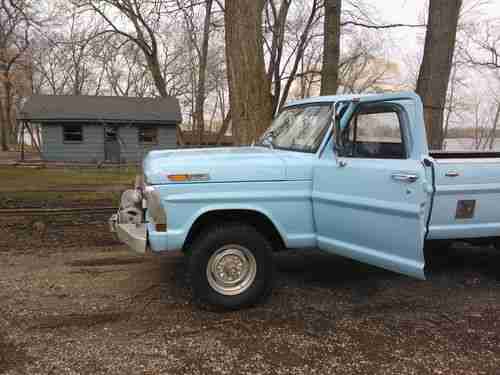 1972 Ford F250 Highboy Pickup, image 2