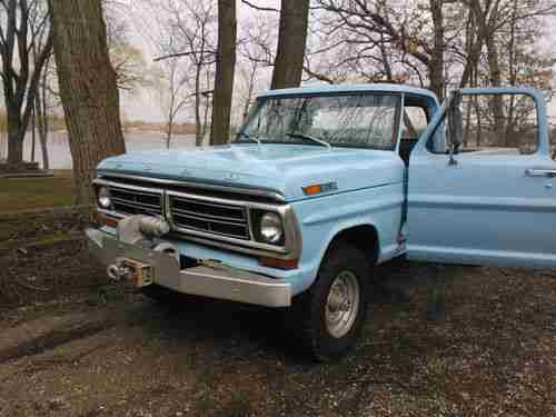 1972 Ford F250 Highboy Pickup, image 3