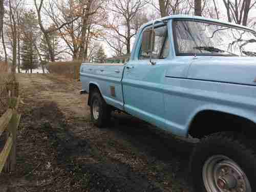 1972 Ford F250 Highboy Pickup, image 4