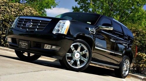2009 cadillac escalade hybird navigation sunroof tv/dvd heated seats 1 owner