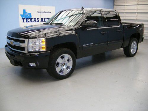 We finance!!! 2010 chevrolet silverado ltz 4x4 roof reverse cam flex-fuel 20 rim