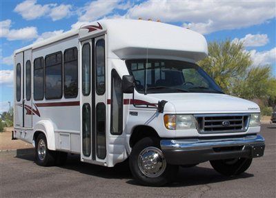 **no reserve** 2003 ford e350 e450 pass van bus only 56k wheel chair lift clean!
