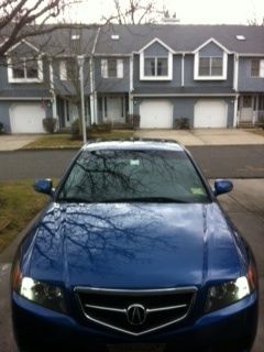 Acura tsx 2005, 4dr sedan, blue