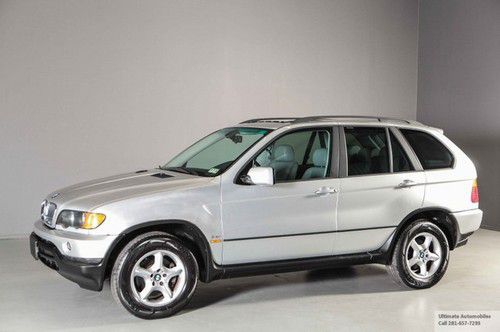 2003 bmw x5 3.0i sunroof leather xenons alloys spoiler 1-owner clean history !