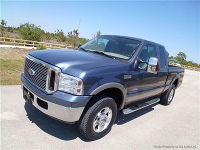 Xlt fx4 6.0l power stoke turbo diesel v8 4x4 101k miles auto tow package florida