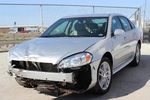 2012 chevrolet impala ltz damaged salvage runs! only 24k miles loaded wont last!