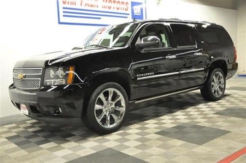 Msrp $67000 new 13 ltz 4x4 4wd two dvd scrns cooled leather navigation black