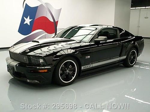 2007 ford mustang shelby gt auto shaker1000 leather 56k texas direct auto