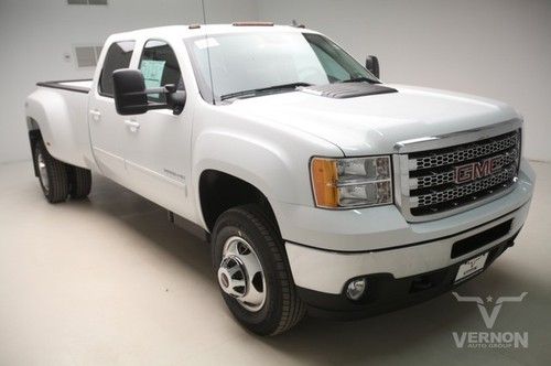 2013 drw slt crew 4x4 navigation leather duramax diesel rear camera