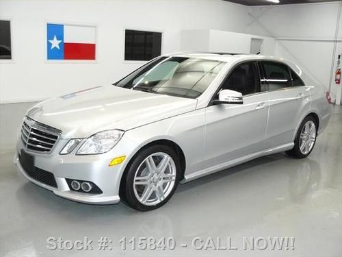2010 mercedes-benz e350 4matic sport awd sunroof nav!! texas direct auto