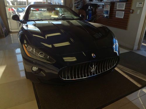 2012 maserati granturismo convertible 1410 miles