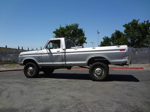 1976 ford f-250 4x4 factory highboy 390 big block 4spd manual f250