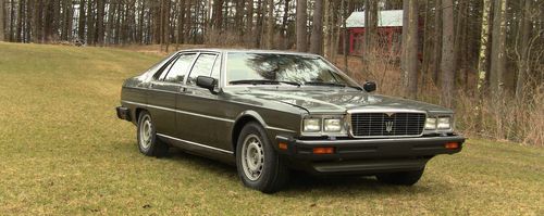 1985 maserati quattroporte - upscale - ultra - excellent condition!