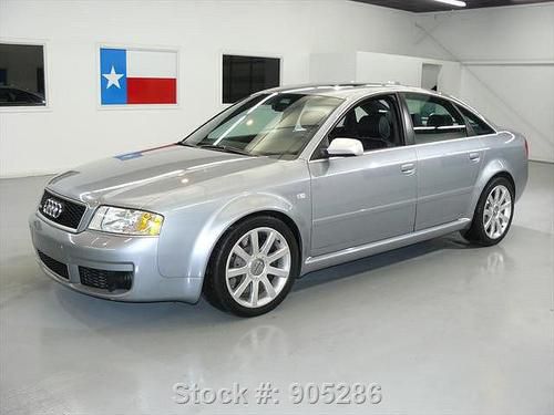 2003 audi rs6 awd twin turbo sunroof heated leather 80k texas direct auto