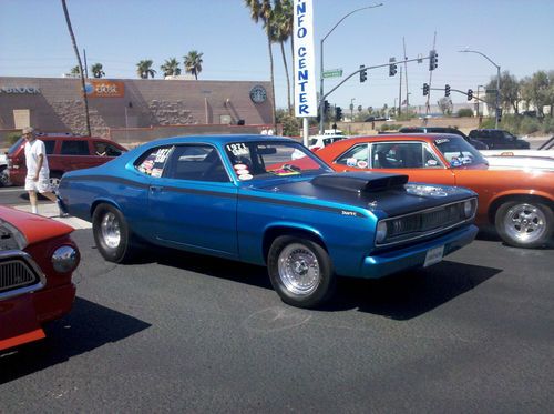 1971 plymouth duster rare vintage nostalgia super stock nhra drag race car