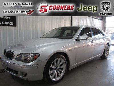 2007 silver bmw 750li - 2 owner - 82k - like new!