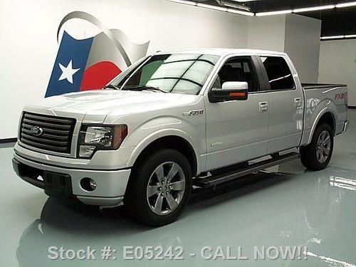 2012 ford f-150 fx2 sport crew ecoboost rear cam 14k mi texas direct auto