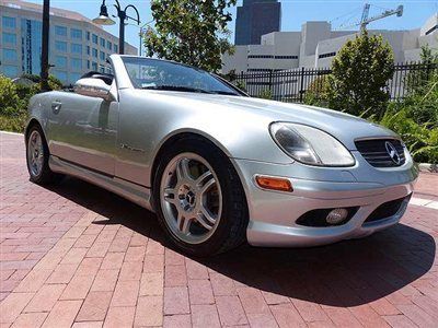 Florida rare mercedes benz slk 32 amg supercharged hard top convertible like new