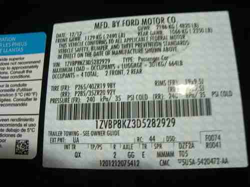 New 2013 Shelby Mustang GT500 Convertible, US $70,380.00, image 11