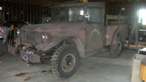 1954 dodge m37 power wagon troop transport vehicle