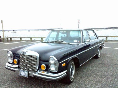 1972 280 sel 4.5lt mercedes 4 door sedan