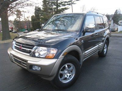 2001 mitsubishi montero limited sport utility 4-door 3.5l