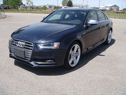2013 audi s4 supercharged dsg transmission with sport differential  3,300 miles
