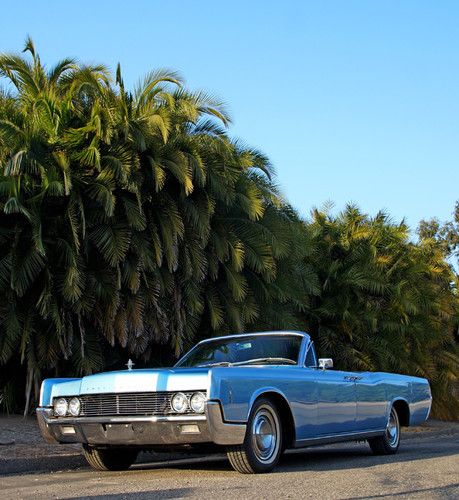 1966 lincoln continental convertible - incredibly solid and original example