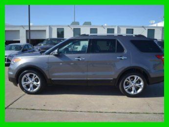 2013 ford explorer limited, moonroof, 21k miles, ford certified 7yr/100k