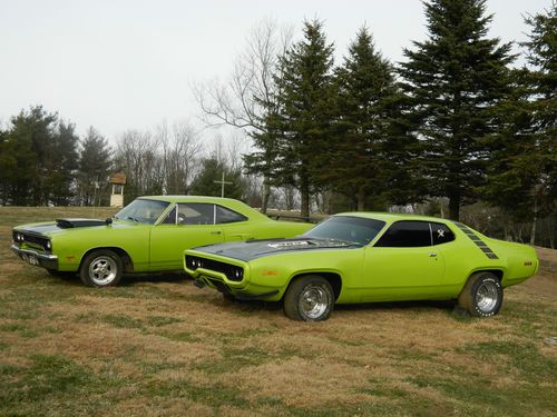 1971 plymouth roadrunner base 6.3l