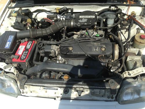 1991 Honda Civic DX Hatchback 3-Door 1.5L, image 3