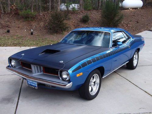 1973 plymouth barracuda base 5.6l