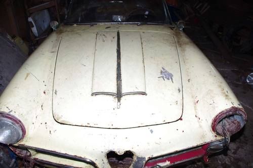 1959 alfa romeo 102/2000 spyder converible project car